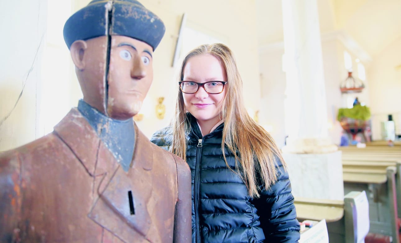 – Vaivaisukon kanssa on otettu tänään melko monta selfietä, sanoi vaivaisukkorastia luotsannut, parhaillaan isoseksi kouluttautuva 15-vuotias Laura Hurskainen.