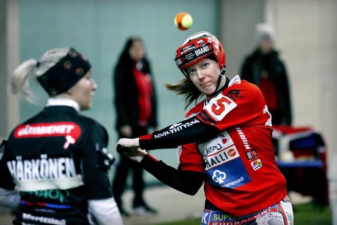 Kovalyöntinen Aino-Kaisa Mantere saatetaan nähdä Seinäjoen Maila-Jusseissa ensi kaudella. KUVA: JOUKO HÄNNINEN