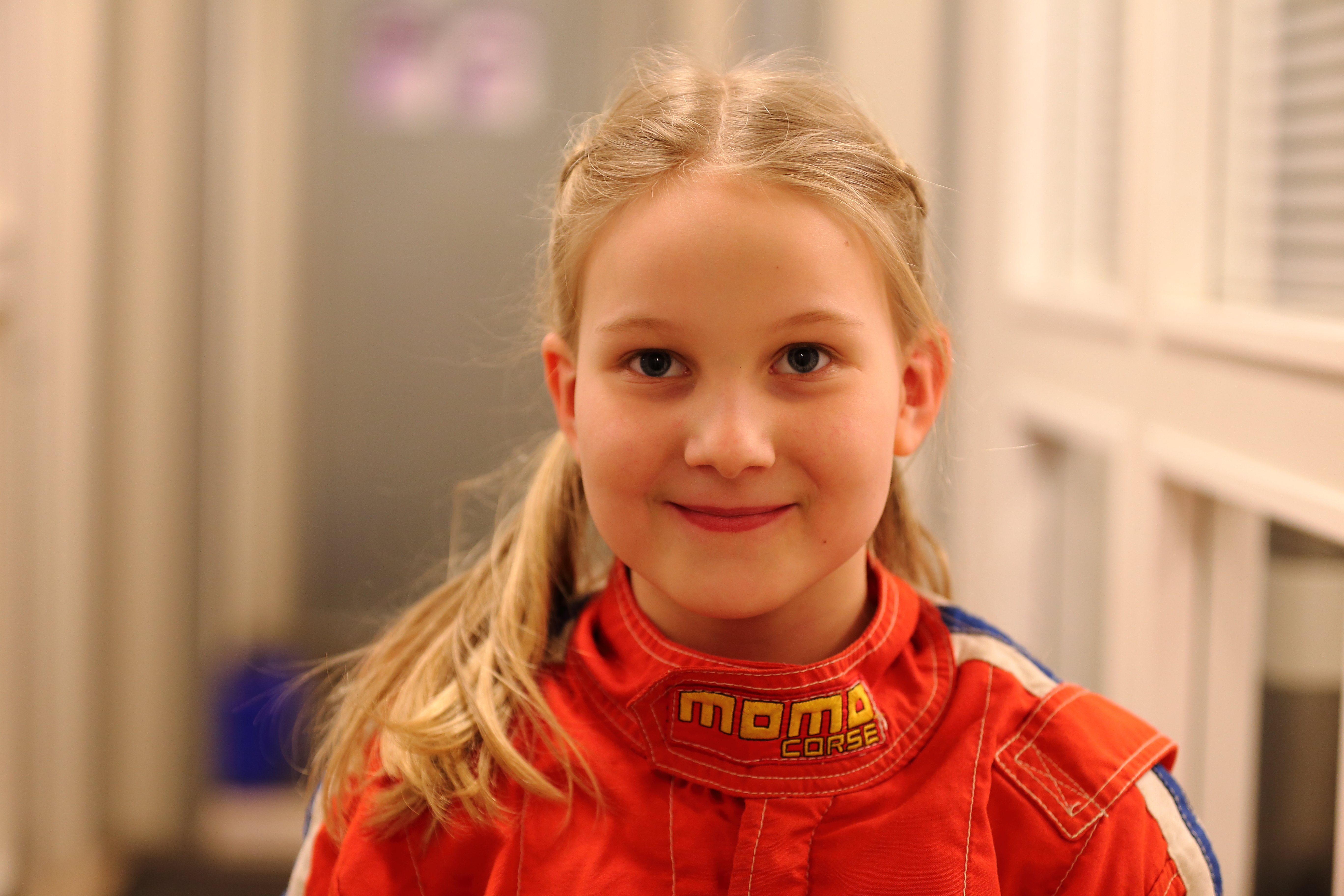 7-vuotias Peppi Keski-Korsu ajaa ensi viikon lauantaina kotiradalla crosskart-kisan.