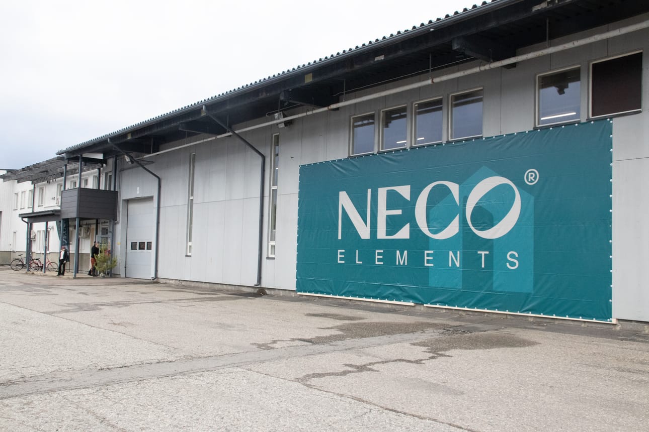 Neco vastaa elementtien toimittamisesta ja asennuksesta Arinan hotelliprojektissa Kuusamon Rukalla.