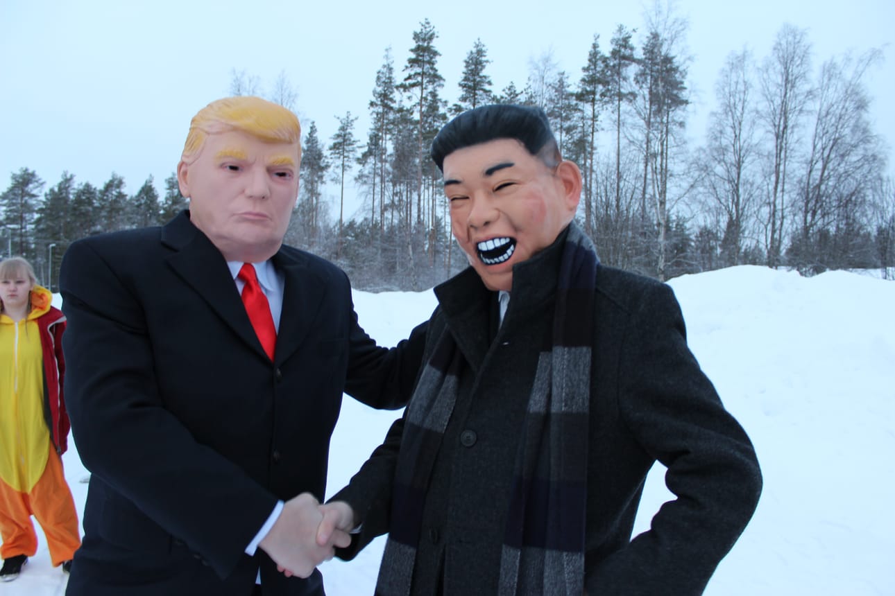 Siikajoen lukion penkkarit.