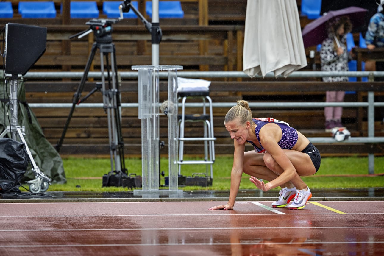 Camilla Richardsson jäi niukasti tavoitteestaan.