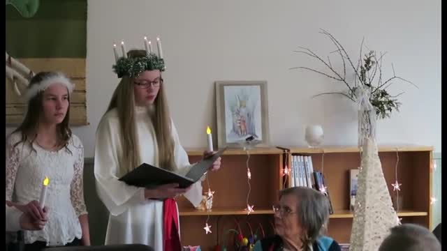 Lucia-neidot Palvelukeskus Kotirannassa