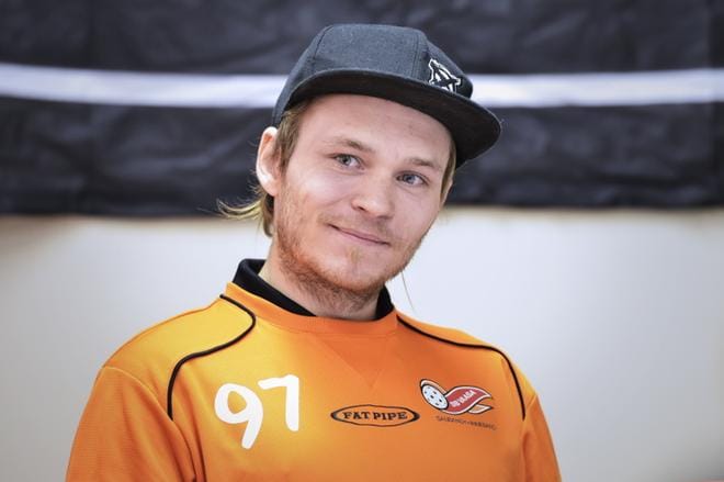 SB Vaasan tehomiehenä runkosarjassa häärinyt Tero Saaristo voitti koko Divarin pistepörssin. Hän takoi 26 ottelussa peräti 58 tehopistettä ja voitti myös sarjan maalipörssin 32 osumallaan. Kuva: Samppa Toivonen
