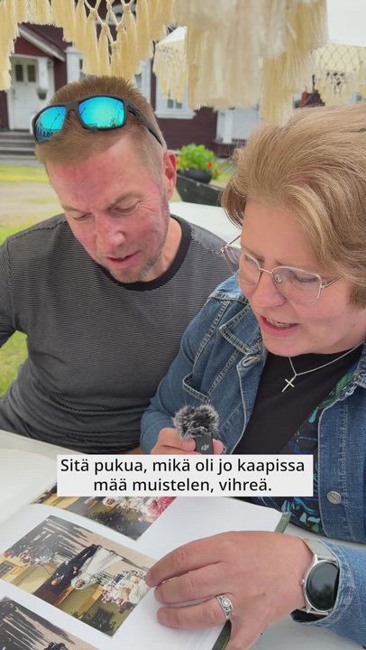 Mari ja Hannu Jussi-Pekka muistelevat hääasujaan