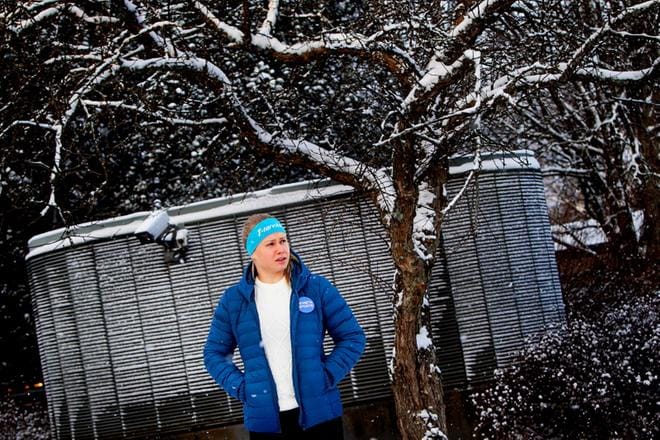 Tämän kuvan ottamisen aikoihin, tammikuussa 2017, Petra Ollilla oli elämässään takana synkkä ja ristiriitainen jakso. Arkistokuva: Jaakko Elenius