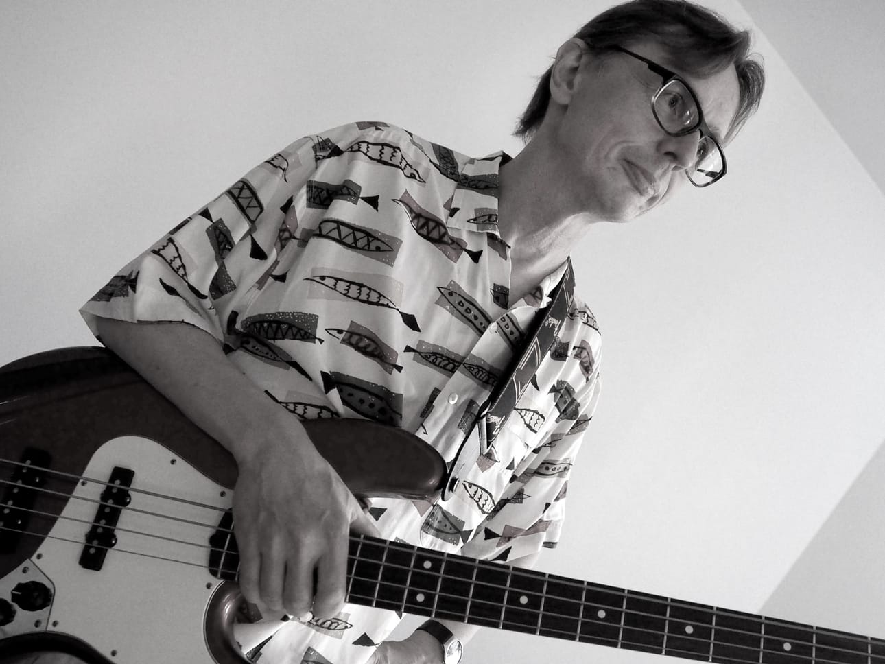 Hannu Raudaskoski esiintyy rovaniemeläis-murmanskilaisessa RajaJazz-kokoonpanossa.