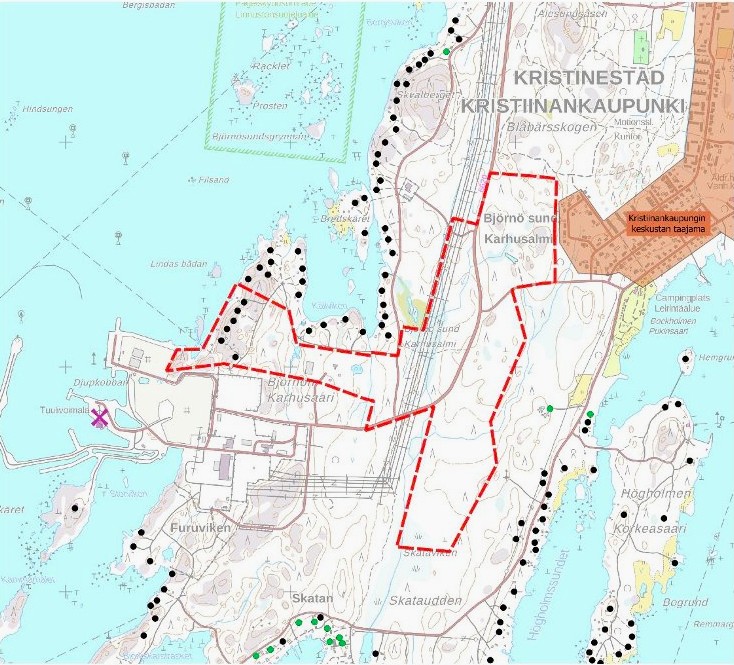 Karhusalmen kaavaluonnoksesta 10 lausuntoa ja 6 muistutusta – Junaraide nousee esiin, mutta myös lepakot lentelevät ja viitasammakot livahtelevat
