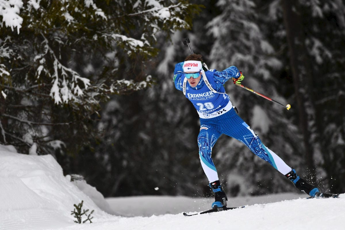 Seppälä selvitti sekä makuu- että pystyammunnan puhtaasti. LEHTIKUVA/AFP.
