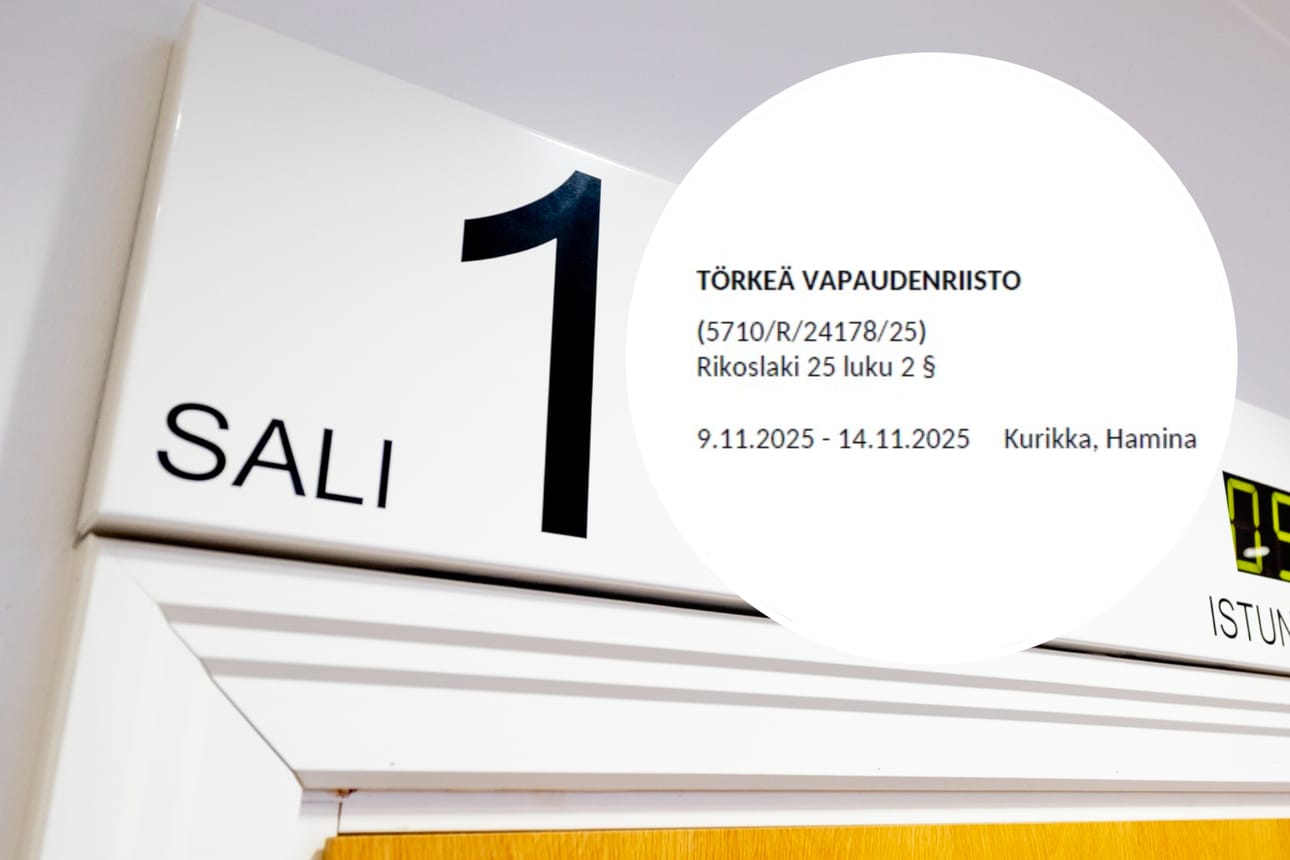 Etelä-Pohjanmaan käräjäoikeus käsitteli torstaina marraskuussa Jalasjärvellä tehtyä kaappausta. Haminalaismiestä syytetään kahdeksasta asiaan liittyvästä rikoksesta. Mies kiistää syytteet.
