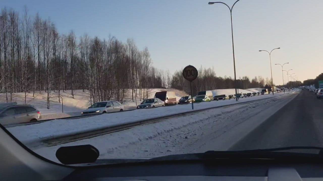 Onnettomuus ruuhkautti liikennettä Pohjantiellä