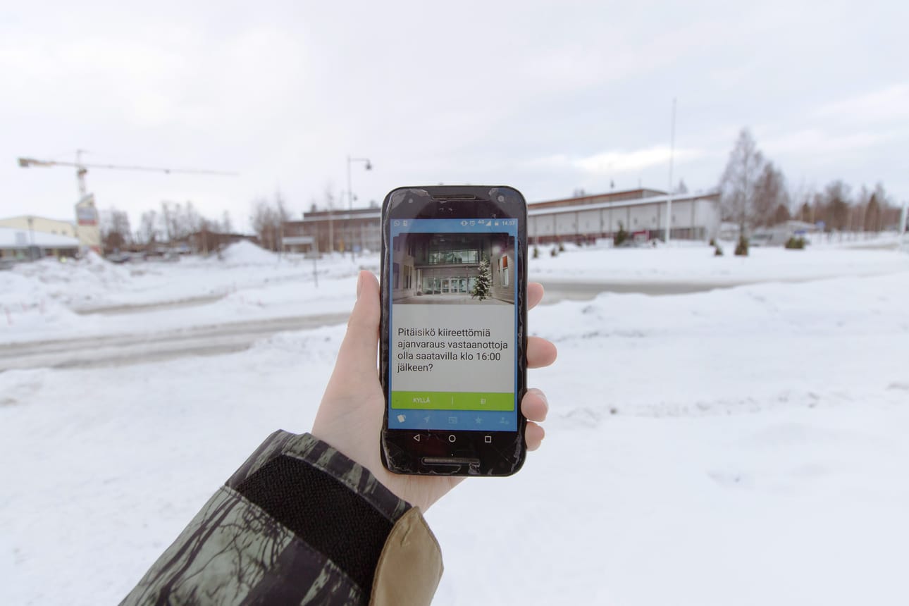 Tavoitteena on, että tämän vuoden loppuun mennessä Kaiku-sovellus olisi ladattu 800 kertaa.