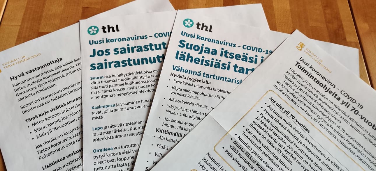 Koronakirje sisältää kattavan oheistuksen poikkeusolosuhteisiin.