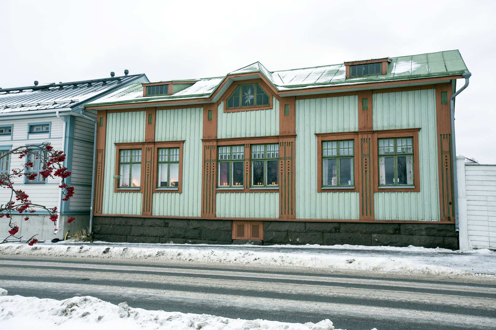 Jugend-talosta ruokittiin Soveliuksen talon väki