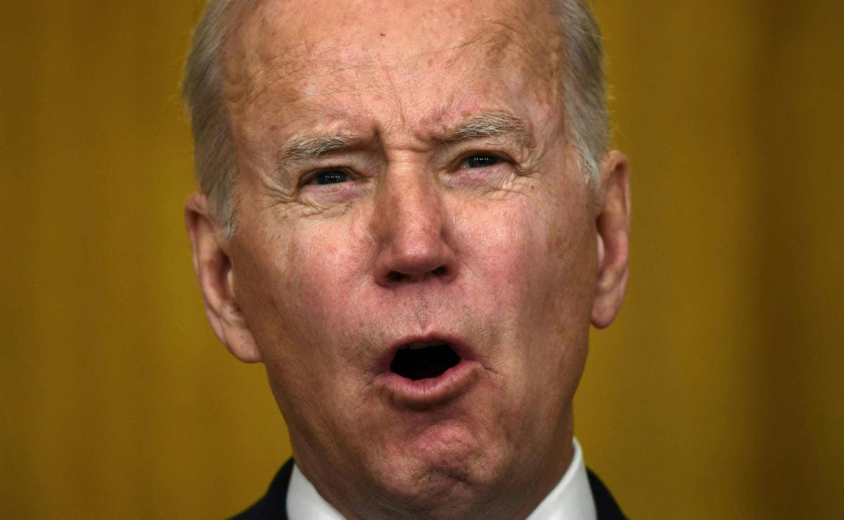 Presidentti Joe Bidenin mukaan Venäjän hyökkäys Ukrainaan on edelleen mahdollinen. LEHTIKUVA/AFP
