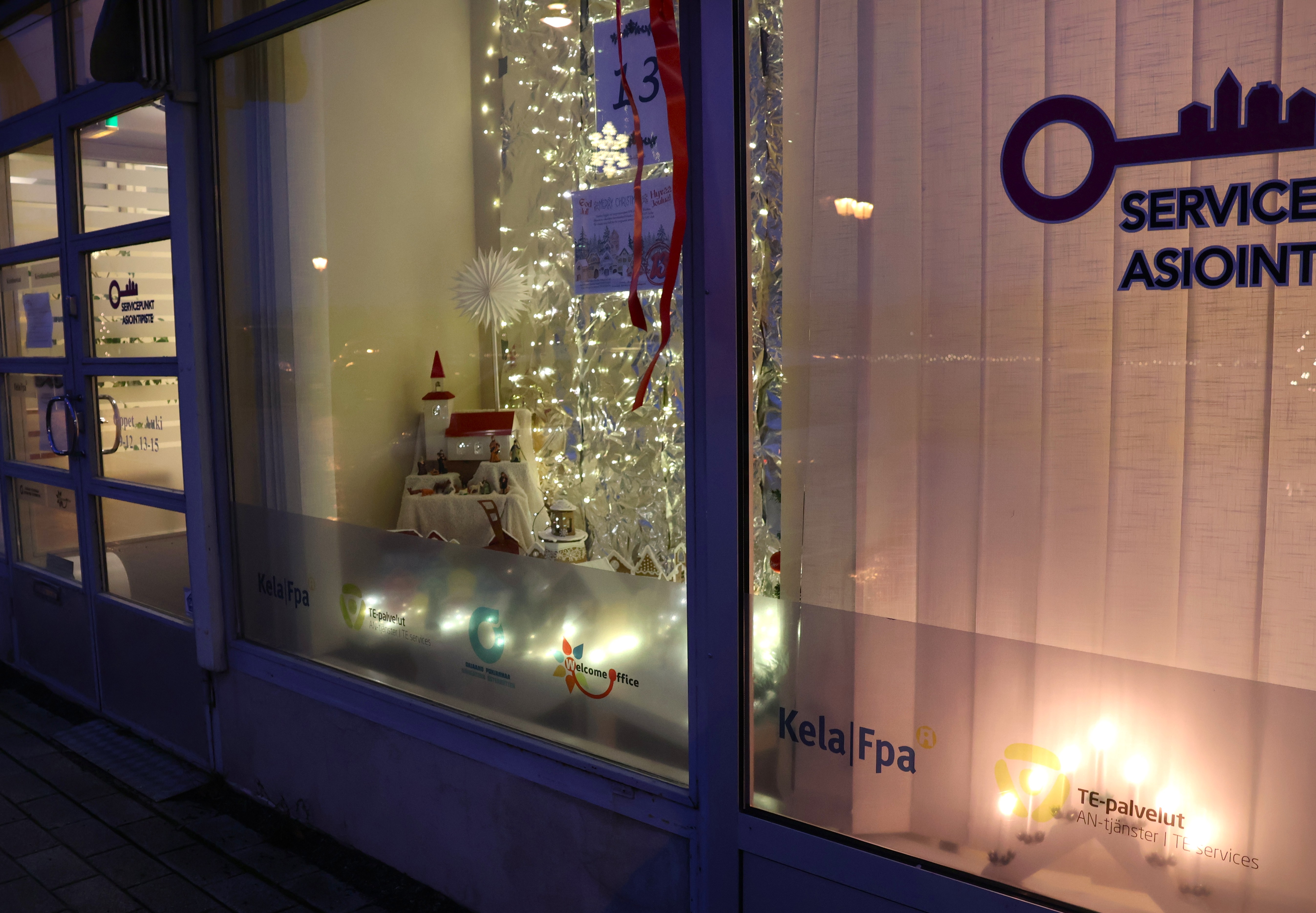 Kelan palveluun muutos Kristiinassa