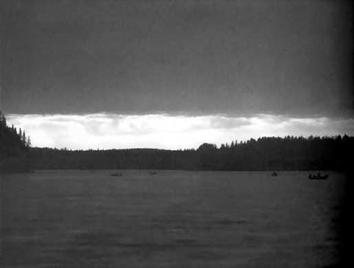 Tornionjoki jälleen lohijoki. Sieltä löytyy jokaiselle jotakin. Kuningaskalastaja-teoksen kuvitusta.