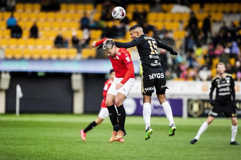 SJK:ssa kausina 2021–2022 pelannut Cristhian Valencia edustaa tänä vuonna VPS:ää. Arkistokuva.