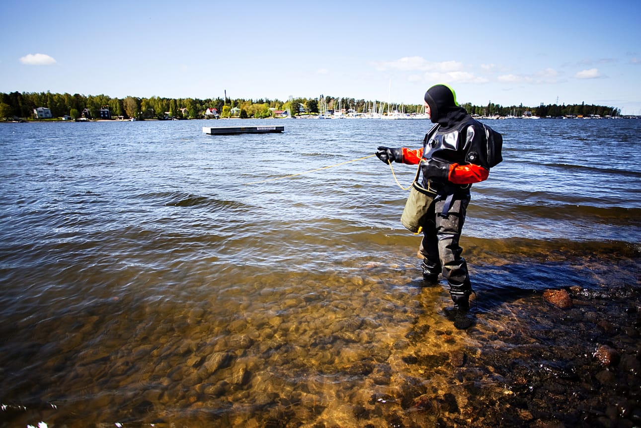 Pelastussukeltajien etsintätehtävät ovat harvassa.