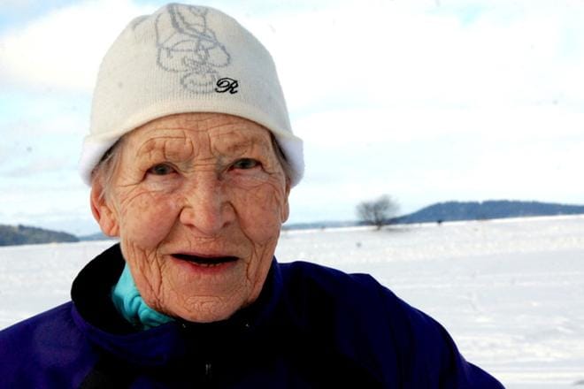 Siiri Rantanen nauttii elämästä. KUVA: JARNO RANTA