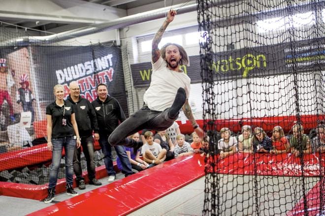 Ideaparkin yhteyteen on tulossa todennäköisesti huvipuisto ja päiväkoti. Yksi mahdollisuus on, että Duudsonit aktiviteettipuisto muuttaa Ideaparkkiin yhdessä yksityisen Jump-päiväkodin kanssa. ARKISTOKUVA: JAAKKO ELENIUS