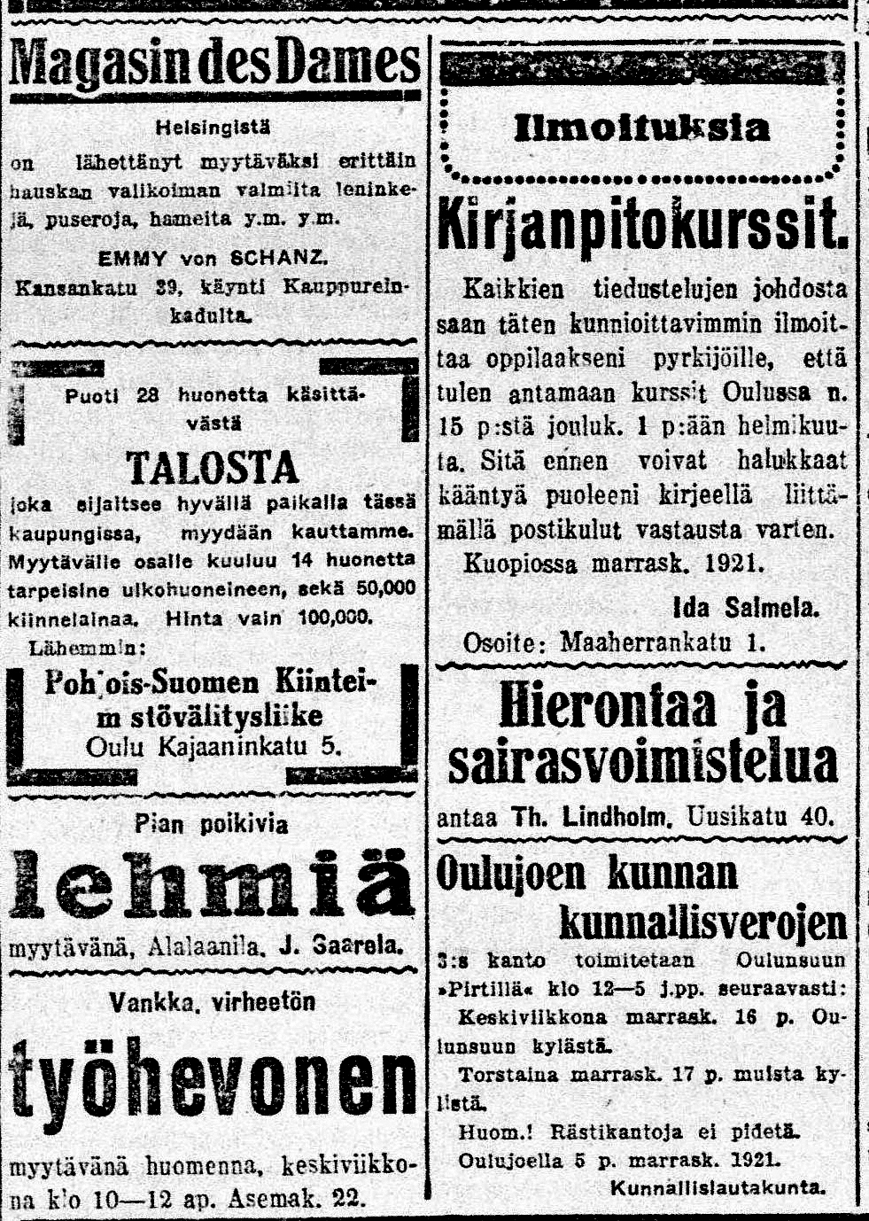 Vanha Kaleva: Rautatieläisten asunnot Oulussa valmistuvat myöhässä