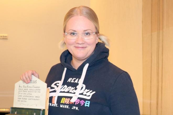 Kauhavan herättäjäjuhlien pääsihteeri Petra Kero on siirtynyt tekemään järjestelyitä etätyönä monen muun lailla. KUVA: MARIANNE LÄHDE