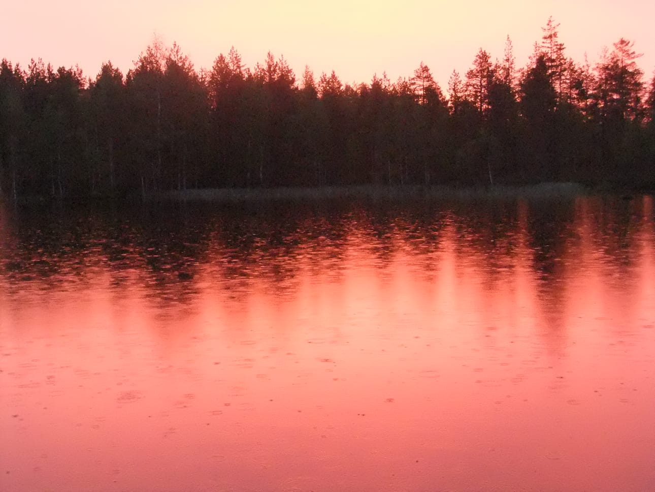 Puolen yön jälkeen.