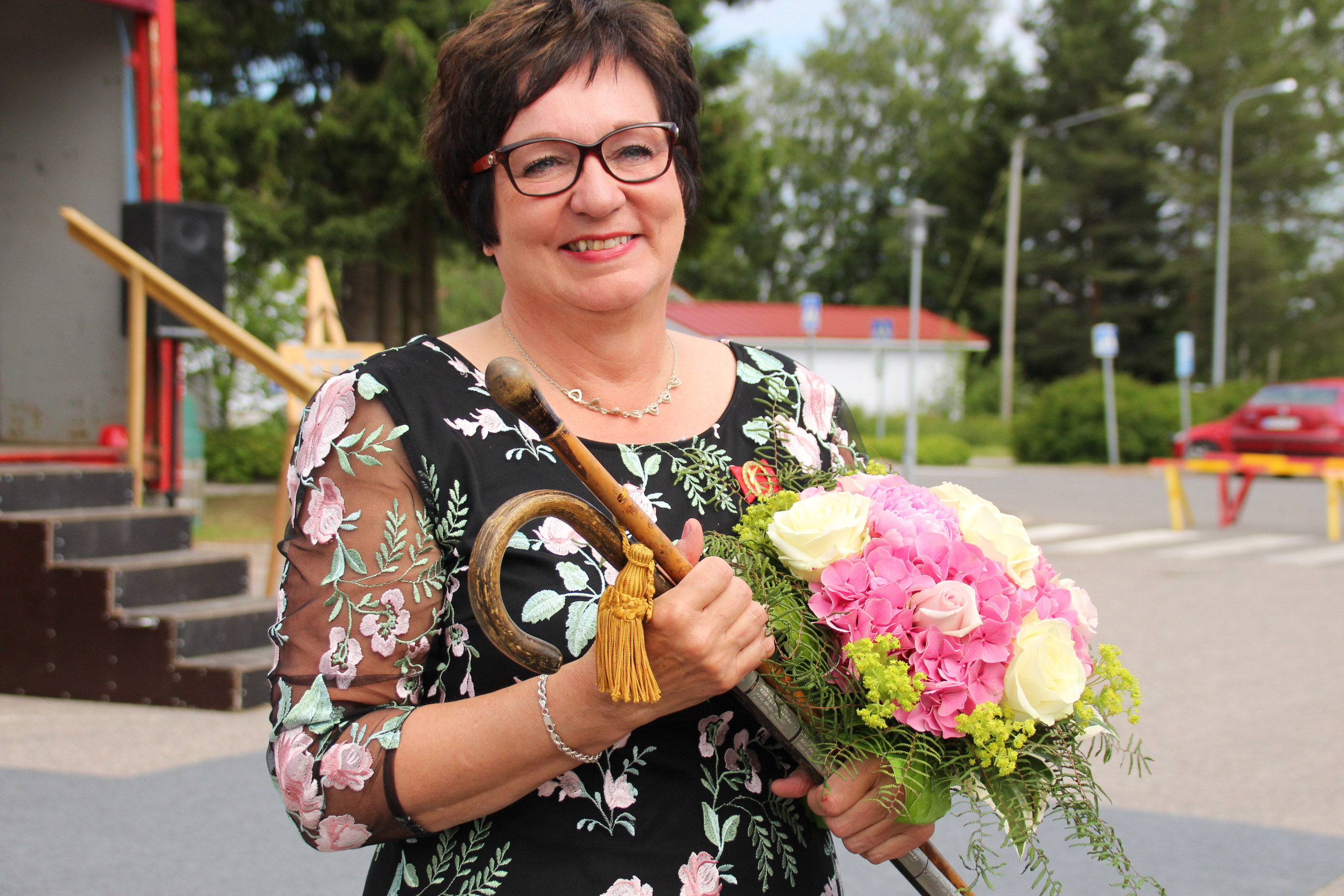 Ruukin patruunan arvon sai Vuokko Kuismin.