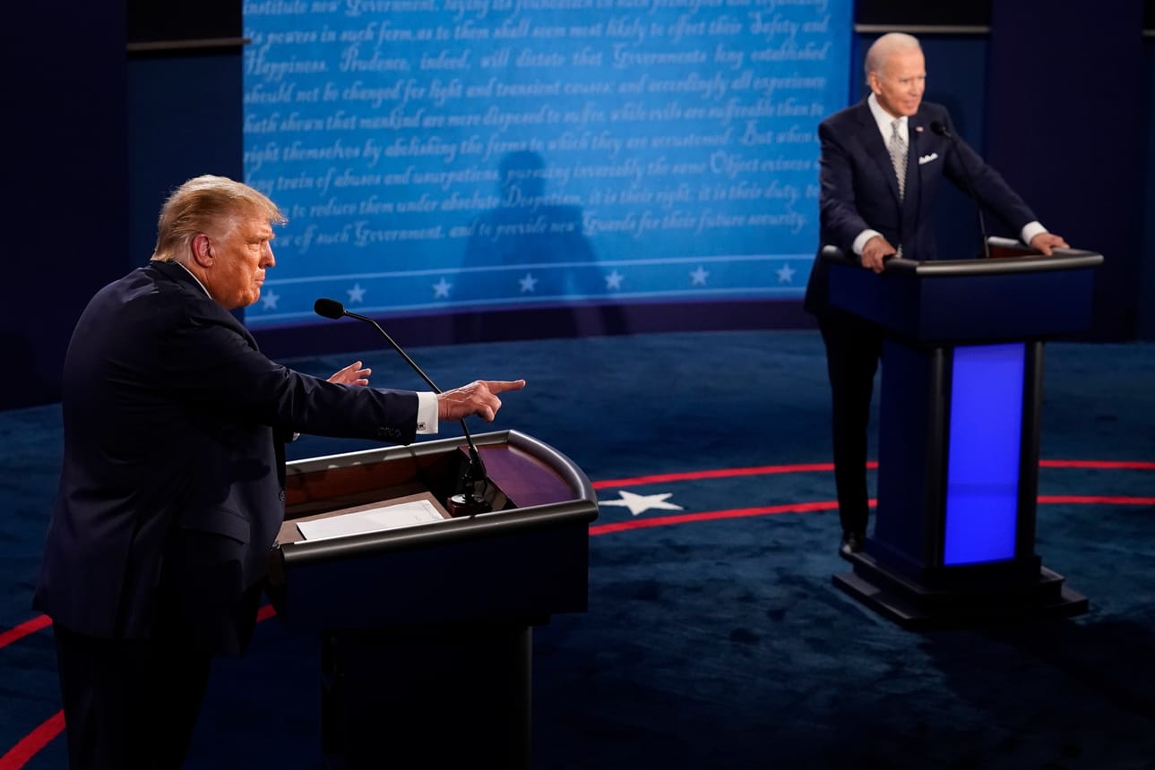 Trump yritti koulukiusaajamaisella tyylillä horjuttaa Bidenin itseluottamusta ja saada tämän puheet sekaisin, tutkija Maria Annala arvioi.