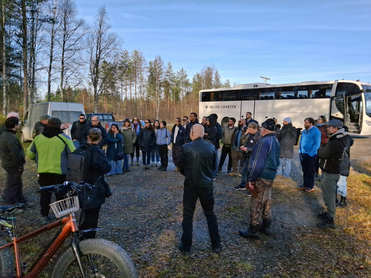 Nurish-hankkeen väkeä eri puolilta Eurooppaa pistäytyi viime viikolla Sarakylässä.