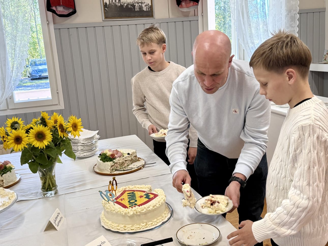 Samu ja Miki Vuorisen isä Jarmo Vuorinen kertoo Jurvan Voiman olleen ehdoton ykkösvalinta poikien seuraksi.