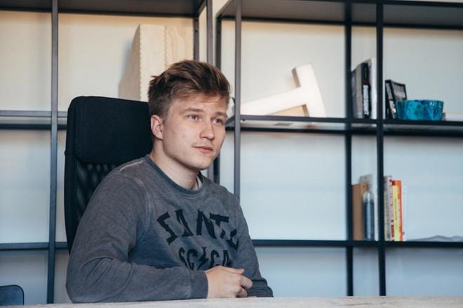 Troot Networkin perustaja, yrittäjä Joona Haatainen. Kuva: Arttu Laitala