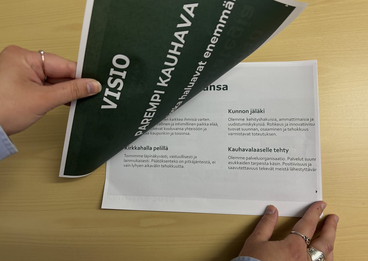 Kauhava 2040 -strategiassa näkyy kaupunkilaisille tuttu murre.