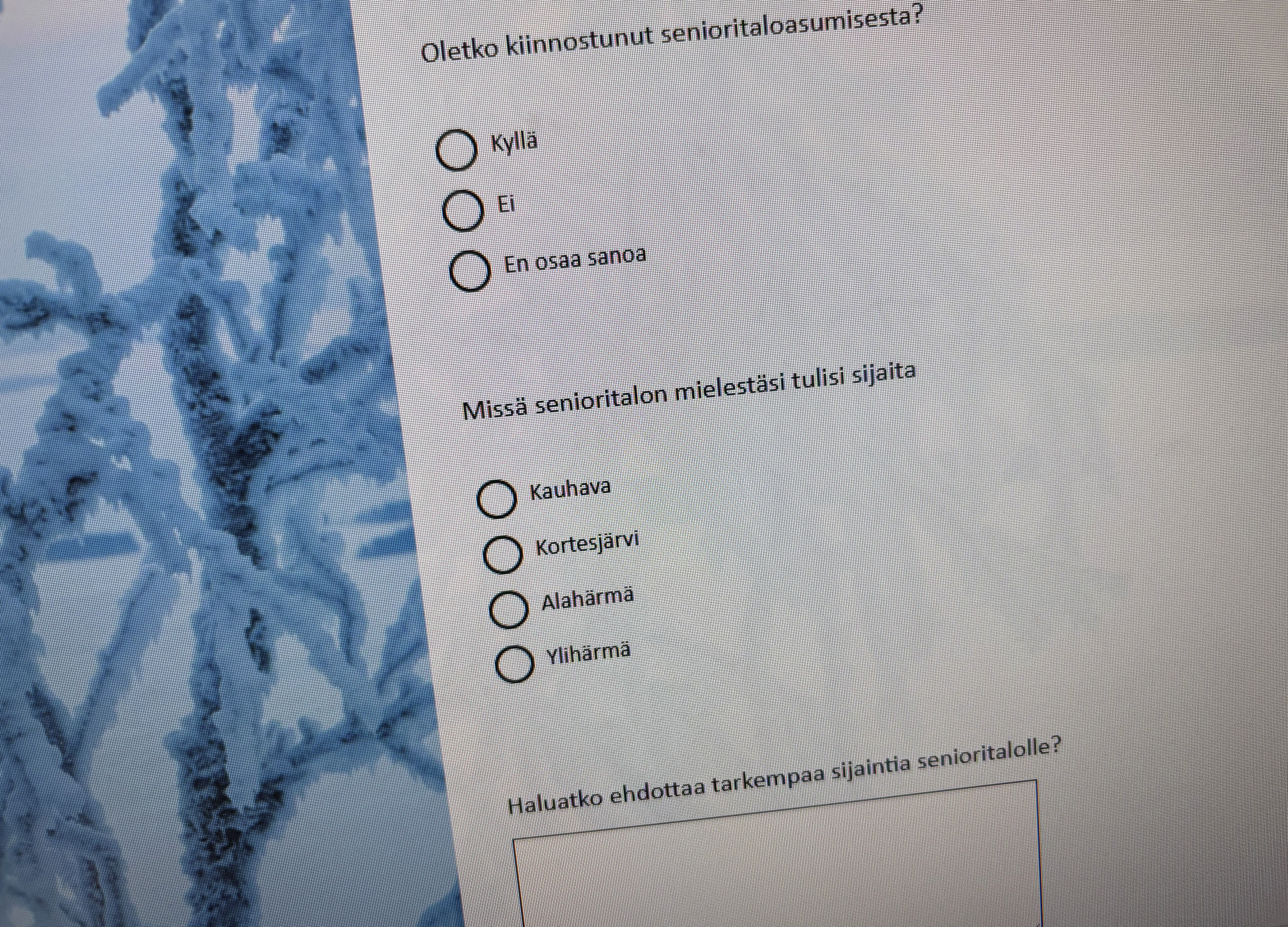 Tarvitaanko Kauhavalla senioritaloa? – Kaupunki selvittää kyselyllä yli 55-vuotiaiden näkemyksiä