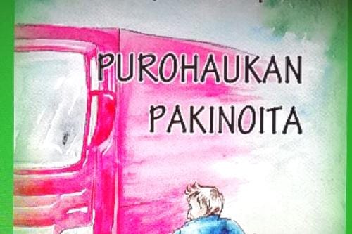 Kirja Purohaukan tarinoita tulee painosta tänään perjantaina. Kirjan kuvitus Maj Syrjälä.