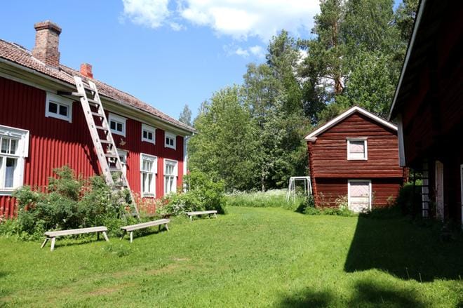 18. - 20.6. järjestettävän tapahtuman liveosuudet lähetetään Iisakin Jussin tuvalta. KUVA: ANU NAHKALA