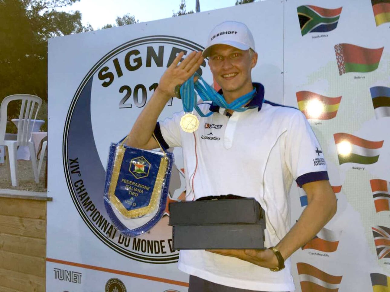 Ranskassa oli MM-kisojen aikaan todella kuuma. Pahimmillaan mittarissa oli 45 astetta.