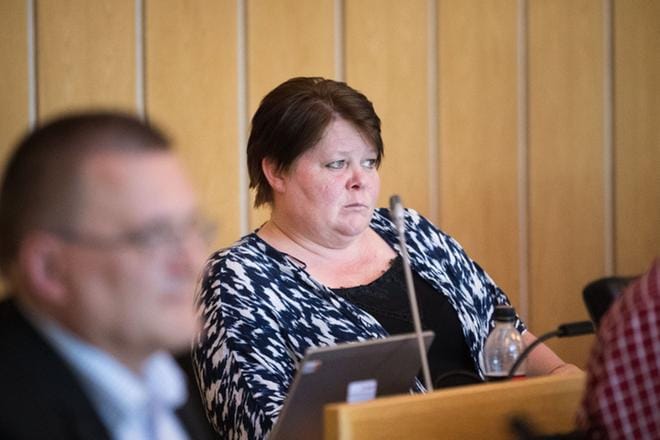 Tamperelainen Terhi Kiemunki on yksi uuden puolueen puuhanaisista. Hänet erotettiin perussuomalaisista vuonna 2017. ARKISTOKUVA: TIMO MARTTILA