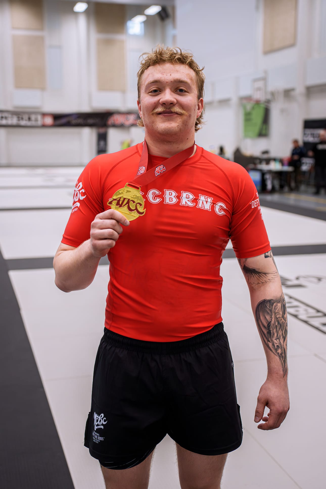 Artturi Mäkelä otti raskaan sarjan voiton ADCC Finnish Open -turnauksessa huhtikuussa.