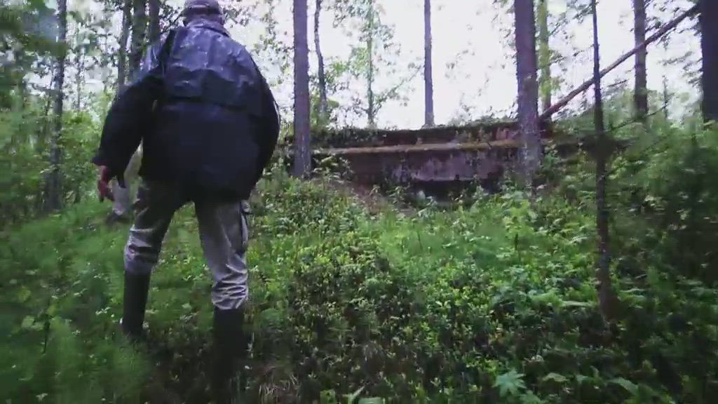 Saksalaisten bunkkeri Saarenkylässä