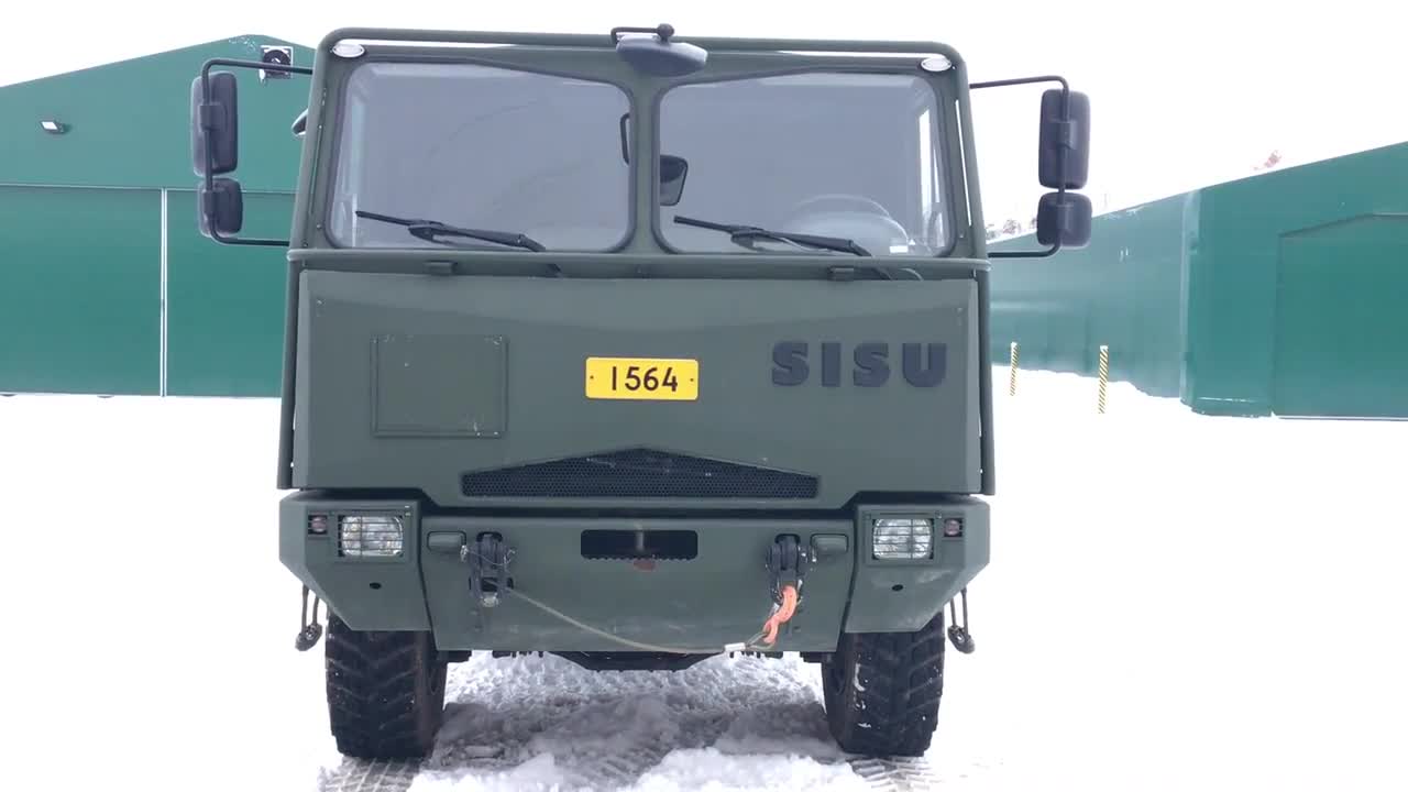 Sisu A2045 Panssariprikaatissa