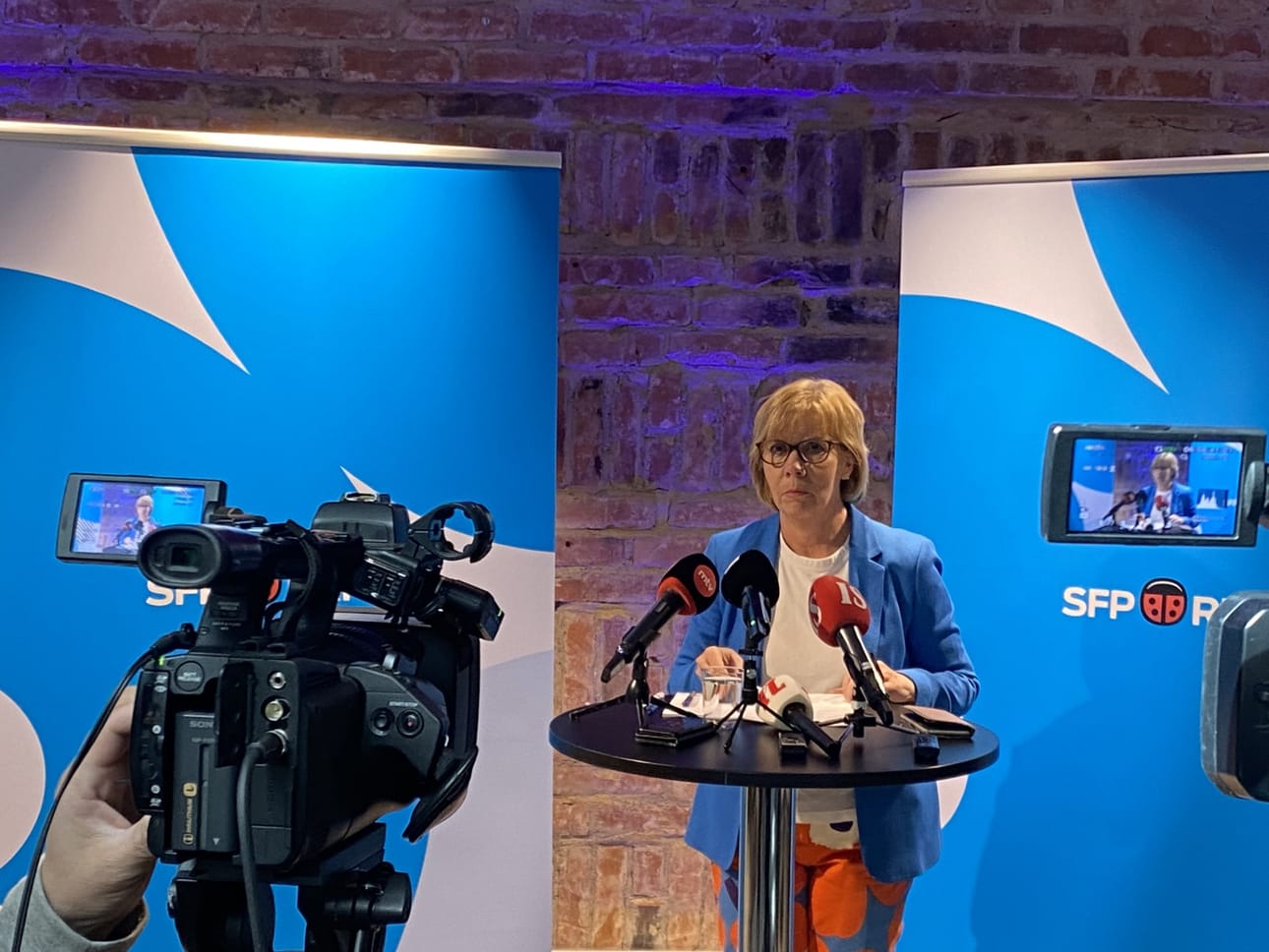 Anna-Maja Henriksson valittiin odotetusti jälleen RKP:n johtoon.