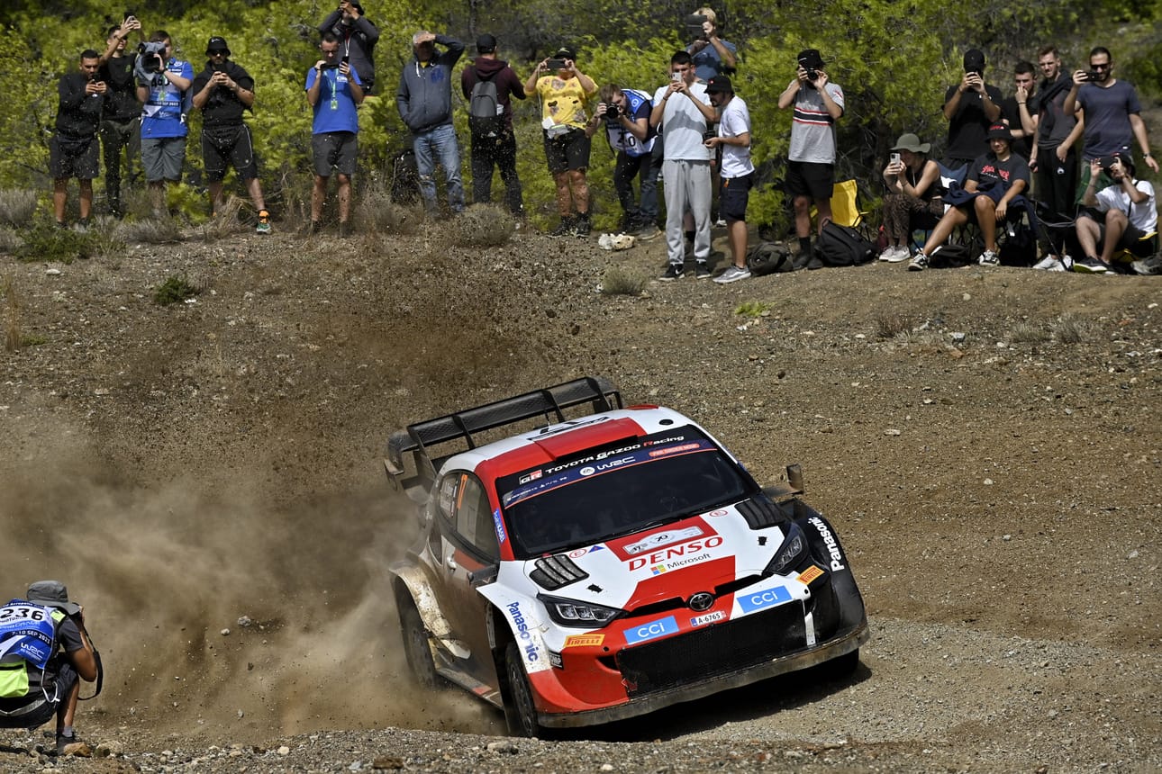 Sebastian Ogier kuittasi kärkipaikan Kreikassa.