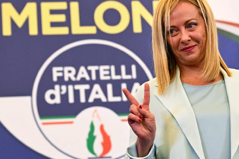 Giorgia Melonista on tulossa näillä näkymin Italian ensimmäinen naispääministeri.