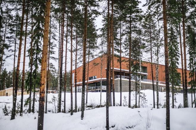 Ähtärin Pandatalon kiinteistöleasingrahoituksen takaus oli käsiteltävänä tänään maanantaina Ähtärin kaupunginhallituksen kokouksessa. Kuva: Krista Luoma