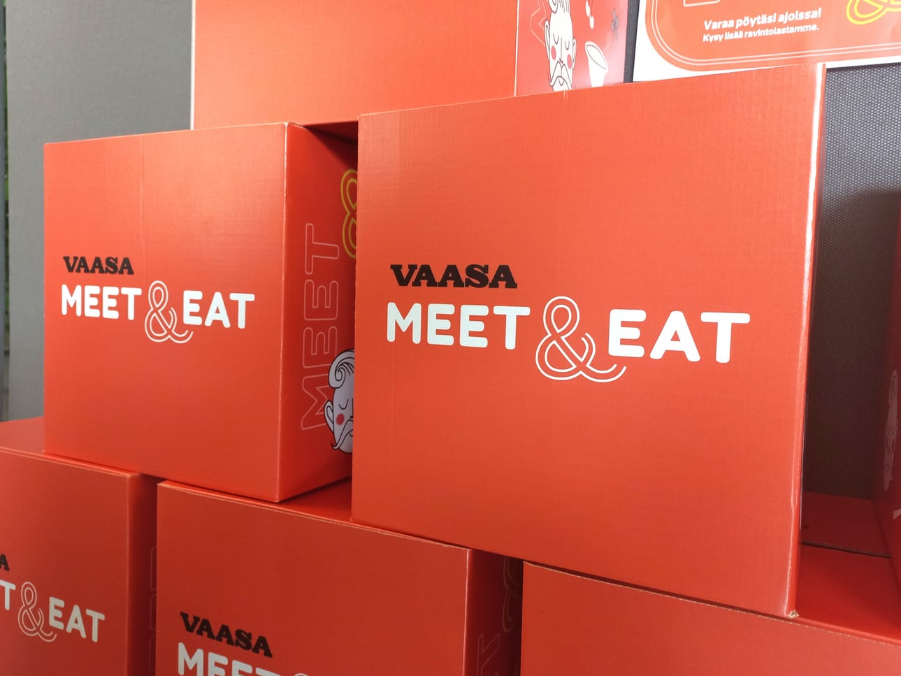 Vaasa-lehden Meet and Eat -etkoilla voi osallistua tapahtuman arvontaan.