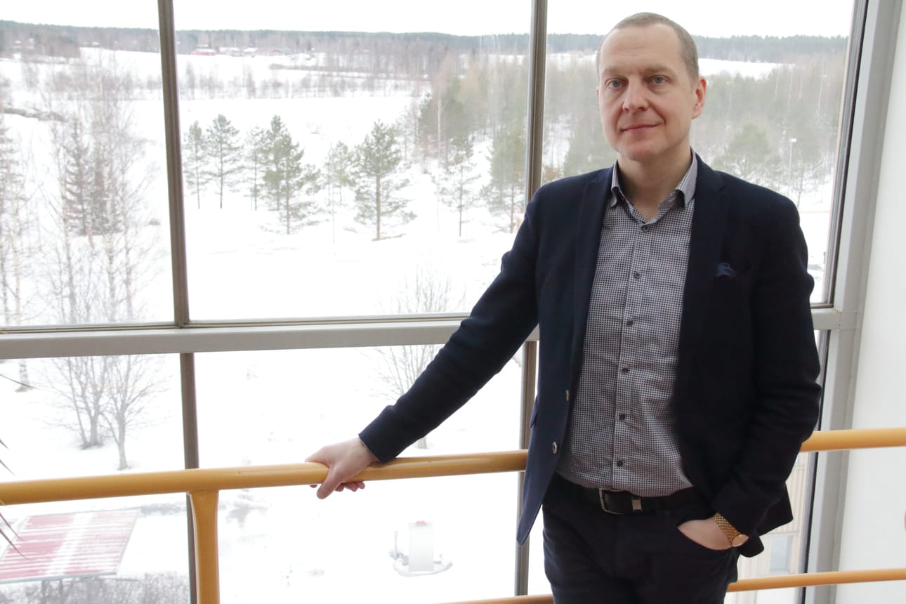 Timo Strengell johtaa NordFuel -projektia, eli Haapavedelle suunniteltavaan biojalostamoon liittyvää hanketta.