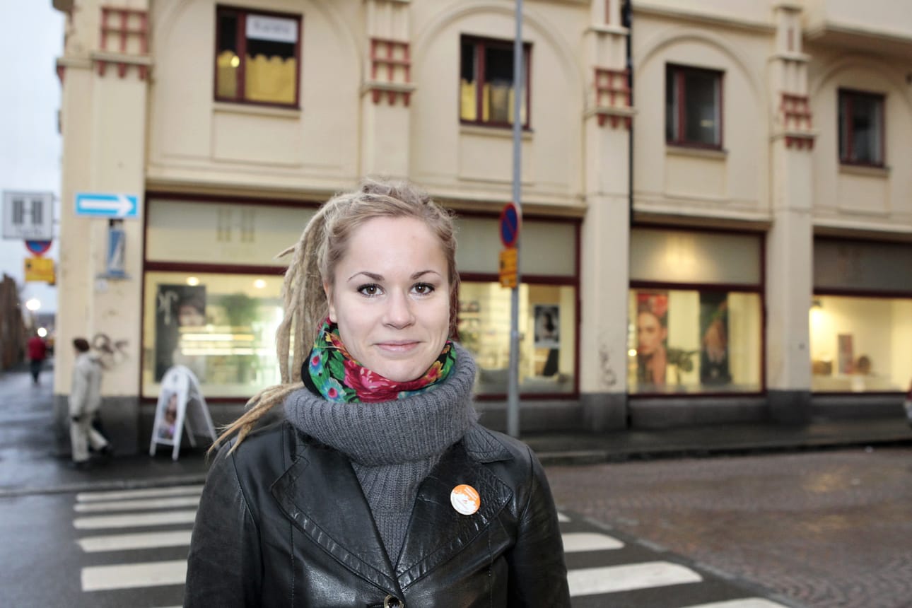 Hanna Sarkkinen oli kunnallisvaalien ääniharava Oulussa viime lokakuussa.