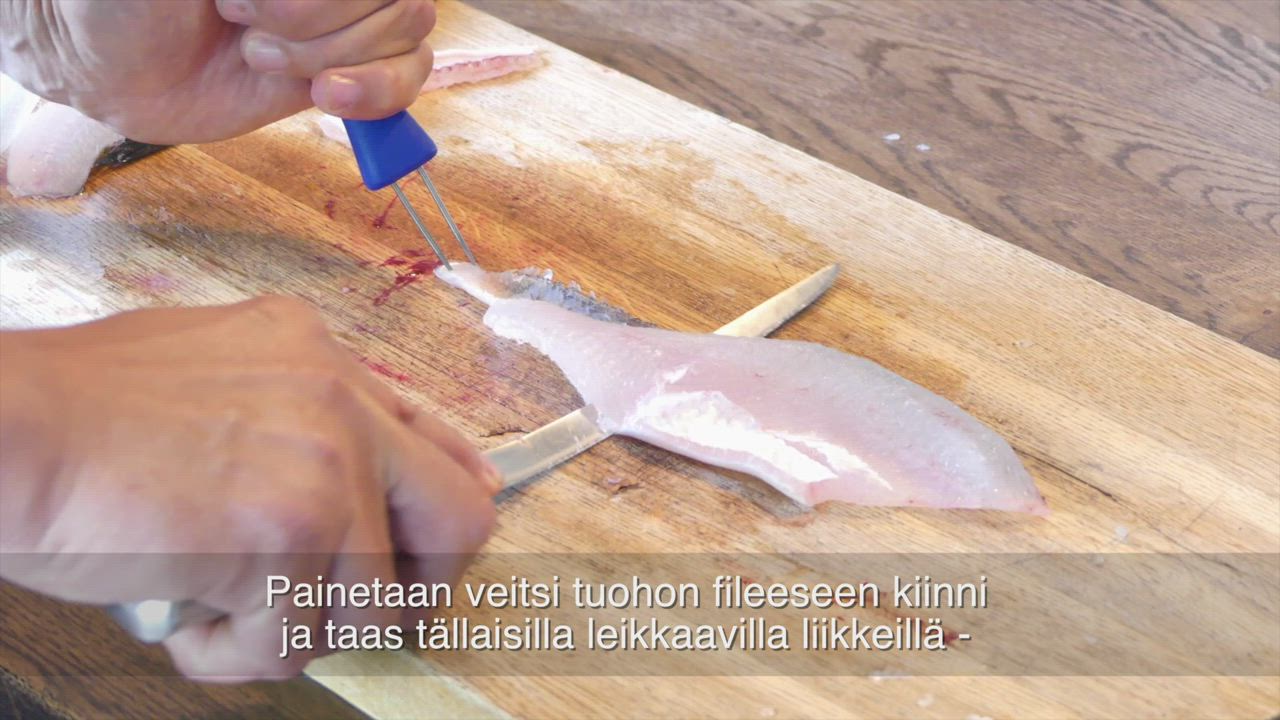 Näin käsittelet kuhan ruodottomaksi